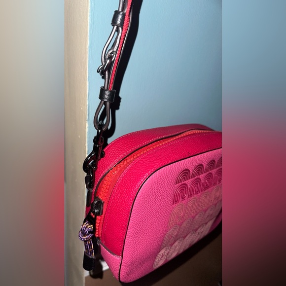 Coach Camera Bag with Coach Print/ Colorblock - Picture 3 of 11